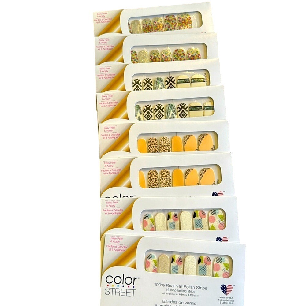 8 Sets 💅🏻Retired Color Street‎ Nail Strips 💅🏻